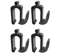 NONDK Multifunctional Side Hooks(4-Pack) for Baby Stroller Space-Saving Station Wagon Hooks with Stylish Design