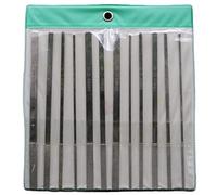 NONDK Needle File for 12 Pieces of 180mm Taper File -400 Die Sinker