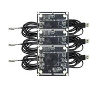 NONDK New 3PCS 100 Degree Camera Module 1MP OV9732 1280x720 USB Free Driver Manual Focus with 3+2 Meter Cable for WinXP/7/8/10