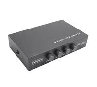 NONDK Newest Mini 4 Ports USB Printer Scanner Sharing Share Switch Splitter Box Hub