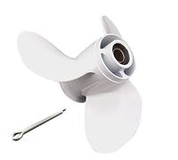 NONDK Outboard Propeller for 20Hp 25Hp 9 7/8X12 Boat Motor Screw 3 Blade 10 Spline Ship Marine Engine Part