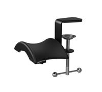 NONDK PC Gaming Headset Stand Adjustable Rotatable Arm Clamp Hanger Hook Holder Desk Space Saving Clip Mount Headphones