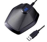 NONDK PC Mic for Video Conferencing, Recording, Skype, Court Reporting-Omnidirectional Condenser Conference USB Microphone