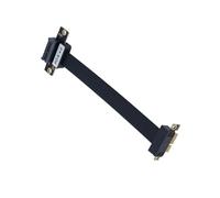 NONDK PCIe 4.0 X1 Riser Cable 90° Right Angle PCI-E X1 to X1 Extension Card for Vertical GPU Mount Mini ITX USB PCIe Card