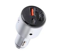 NONDK PD30W for Car MP3 Player Stereo Car FM Modulator Quick Charge QC3.0 AUX Player RGB Light Bluetooth FM Transmitter