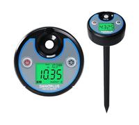 NONDK Photosynthetic Light Tester 2-in-1 Digital PAR DLI PPFD Meter Datalogger 400-700nm IP65 Waterproof Greenhouse Gardening