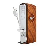 NONDK Piano Mechanical Metronome Electronic Retro Metronome Musical Instrument Rhythm Metronome for Universal Piano Guitar Violin Musical Light Wood Color