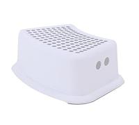 NONDK Plastic Non-Slip Chair Children's Stackable Step Stool Assistant Assistant Kitchen Bathroom Toilet Chair(Grey)