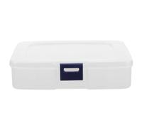 NONDK Plastic Organizer for Workshop- 5-Compartment Saw Blade Storage Box for DIY Projects