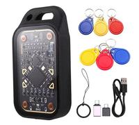NONDK Plus 13.56M 125K Ic RFID Card Emulator Decode+ 3XUID/CUID Keychain Reset+ Automatic Polling ID Card