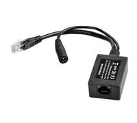 NONDK POE Splitter POE Injector 12-24V to 48V Output Splitter for 802.3af or 48V Devices and Solar to PoE Conversion