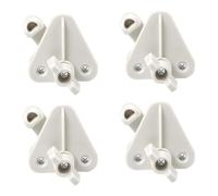 NONDK Pontoon Gate Replacement Kit,4Pcs Pontoon Gate Fits 1-1.25 Inch Frames Boat Door Latches Fits Hinged Doors
