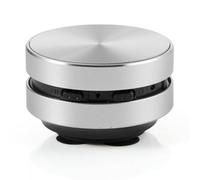 NONDK Portable Compatible Bone Conduction Speaker Stereo Sound Bluetooth Speaker Easy to Use (Silver)