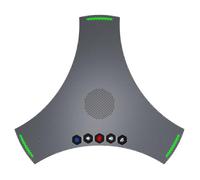 NONDK Portable Conference Speaker Omni-Directional Microphone -5M Pickup Range Via Radius Bluetooth Wireless USB Cascade System