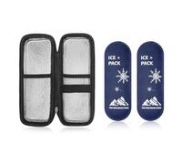 NONDK Portable Insulin Cooling Bag Glaciated Cold Storage Bag Travel Pocket Cooler Pen Pack Freezer for Diabetes