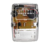 NONDK Portable Transparent Radio AM/FM Pointer Tuning Headphone Support for Church Museum Conference Guide No External FM