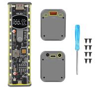 NONDK Power Bank Case Solder-Free 8-Cell 18650 Box with USB-C PD Port