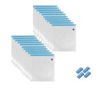 NONDK Printer Consumables Vacuum Bags 30x34 cm for 3D Printer Filament Reusable Vacuum Compression Storage Bags