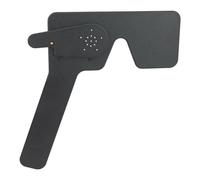 NONDK Professional Ophthalmic Lorgnette 17 Pinhole Black Plastic Vision Test Eye Occluder