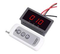 NONDK PWM DC Motor Fan Speed Controller 6V 12V 24V 5A Wireless Remote Regulator, for DIY Projects Motor Speed Control Switch Set