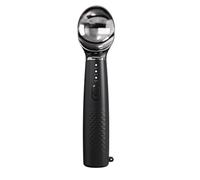 NONDK Rechargeable USB-C Fast Charge 3-Speed Electric Warming Scooper Heated Ice Cream Scoop for Hard Ice Cream/Gelato Black