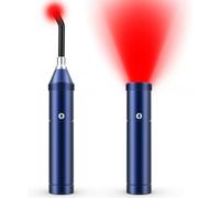 NONDK Red Light Therapy Device Rechargeable for Body Pain Relief Infrared Light Wand for Women Men Elders Dogs on Lips Mouth