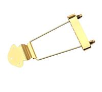 NONDK Replacement for Jazz Guitar 6String for Jazz Archtop Guitar Trapeze Tailpiece Semi-Hollow Bridge Tailpiece and String Bridge