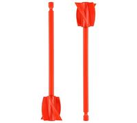 NONDK Resin Mixing Paddles, Epoxy Mixer Accessory for Drill, Reusable Paint Stirrer Drill Attachment (2 Pieces)