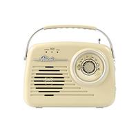 NONDK Retro-Designed Vintage Bluetooth Radio Multifunctional with USB/SD FM AUX BT Connectivity Perfect Ideal for Home and Office A