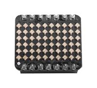 NONDK RGB-MATRIX-Soldered XIAO-6x10-RGB-Matrix WS2812B RGB LED Matrix Panel Programmable Pixel Display for -XIAO, DIY Lighting Projects