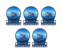 NONDK Round TFT Display Development Board 5PCS 0.71" 160x160 SPI Full Color Module GC9D01 Driver Round Screen