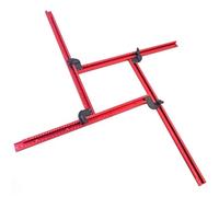 NONDK Router Jig Frame for Woodworking,Adjustable Square Router Template Guide,Groove Router Jig 53cm/21inch,Squares