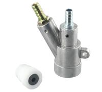 NONDK Sandblaster Nozzle 35x20x8mm with Carbide Tip- Abrasives Compatible for Manual and Automatic Sandblasting Machine Systems