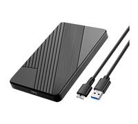 NONDK SATA External Hard Drive Enclosure 2.5 Inch USB 3.0 SSD HDD Case Storage Device Disk