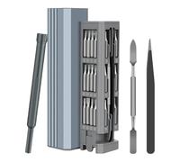 NONDK Screwdriver Set for Electronics- Portable Accurate 44-Piece Repair Kit for Watch, for Computer, Glasses& Camera