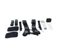 NONDK Scuba Diving Harness System Back Plate Diving Bracket for Snorkeling Adjustable Shoulder Straps Quick Release Buckles