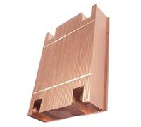 NONDK Server Radiator 1U ITX Copper Ultra-Thin for Compact Server Units