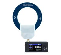 NONDK SI4732 0.5-108mhz Radio 1.9 Inches IPS Screen AM/FM/LSB/USB/Mini Portable Shortwave Radio with Broadband Antenna