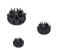 NONDK Slow Feeder Dog Bowl Anti-Choking Design for Safe Eating Black