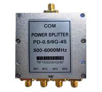 NONDK SMA Interface Broadband Power Divider 0.5-6GHz One-Point Quad Splitter 2.4G/5.8G Power Splitter Combiner