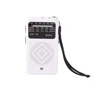 NONDK Small Full Band Flashlight Included W918 Emergency Survival Radio Portable Radio with FM/AM SW Bands C