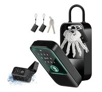 NONDK Smartlock Box for House Key with 5 Unlocking Methods Fingerprint,App Control, Access Card, Password,Suitable for