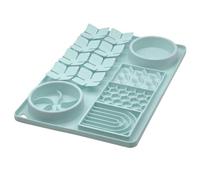 NONDK Snuffle Mat for Pet Smell Training, for Dogs for Slow Feeder Bowl, Silicone Lick Mat with Suction Cup