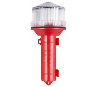 NONDK Solar Charging LED Portable Flashlight 2KM Visual Distance Multifunctional Signal Light Safe Sailing Light for Marine