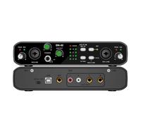 NONDK Sound Card with Microphone 48V Preamp 32-Bit/384KHz for Electric Guitar Live Professional Studio Singing