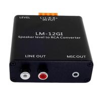 NONDK Speaker Level to Line Output High to Low Power Amplifier Audio Isolator Common Ground Isolation Attenuator