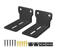 NONDK Speaker Wall Mount Sound Bar Wall Mount for Barra Audio/Soundbar Sound Bar Installation Kit, Space Saving Speaker Stands with Screws