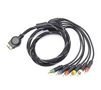 NONDK Suitable for PS2/ Component Cable 1.8M Suitable for PS 2/3 High Resolution Game Cable Accessories