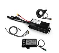 NONDK Three Mode Ebike Sine Wave Controller 24V/36V/48V with S866 LCD Display Waterproof Connector 26A for 500W 750W Ebike
