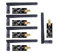 NONDK Transceiver Module NRF24L01+P Wireless with Antenna 1100-Meter Long-Distance 5PCS